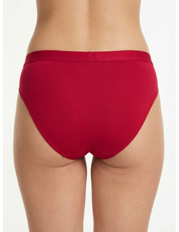 Majtki figi - Majtki figi damskie bawełna z gumką bez wykończenia 12-pak WIELOKOLOROWY - produkt 4