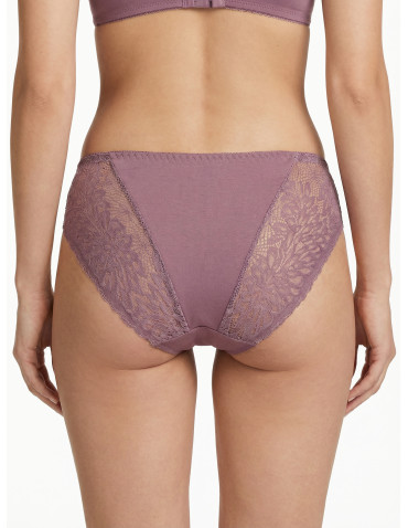 Majtki figi - Damskie majtki figi bikini z koronkowym wykończeniem 6-pak WIELOKOLOROWY - produkt 3