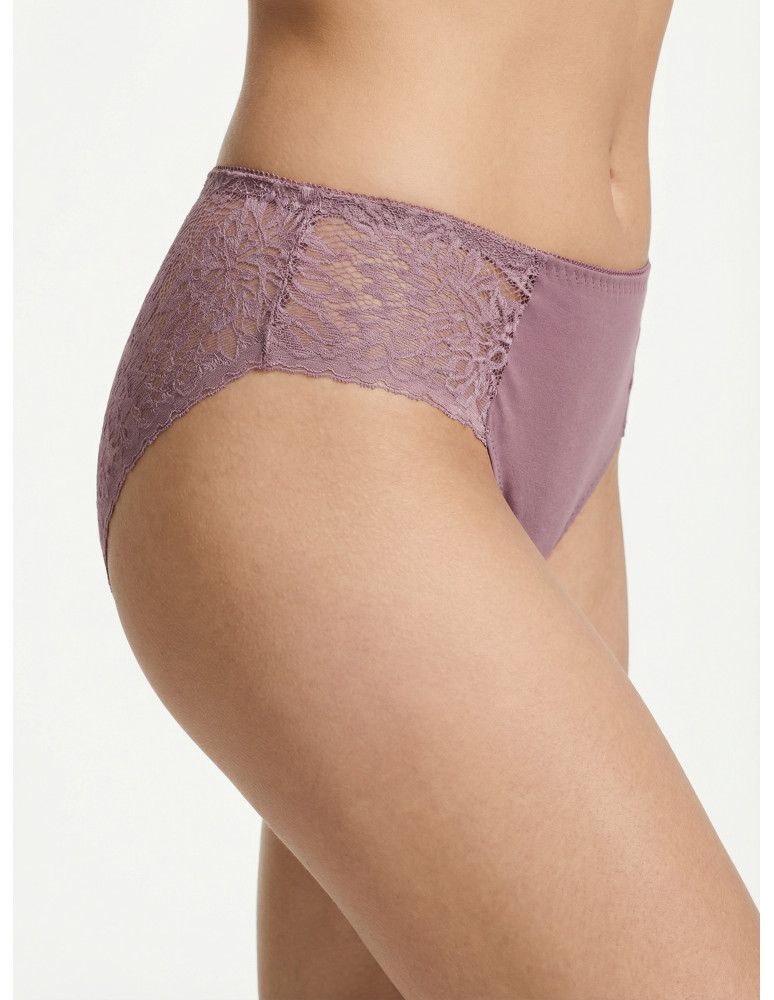 Majtki figi - Damskie majtki figi bikini z koronkowym wykończeniem 6-pak WIELOKOLOROWY  - produkt moraj.pl 2