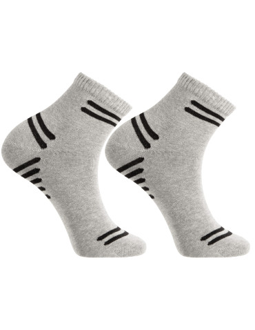 Za kostkę - Skarpety męskie za kostkę sportowe z klasycznym ściągaczem 12-pak WIELOKOLOROWY - produkt 3