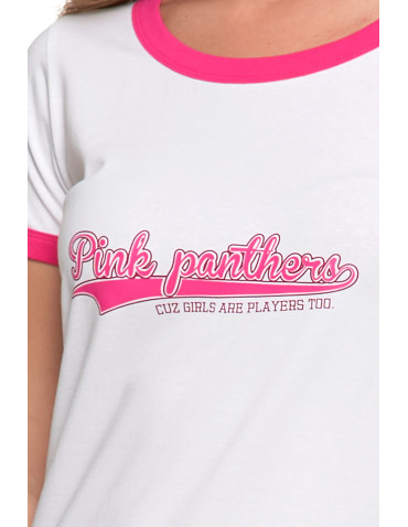 Koszulki i T-shirty - Koszulka damska t-shirt Slim Fit z napisami RÓŻOWY - produkt 11