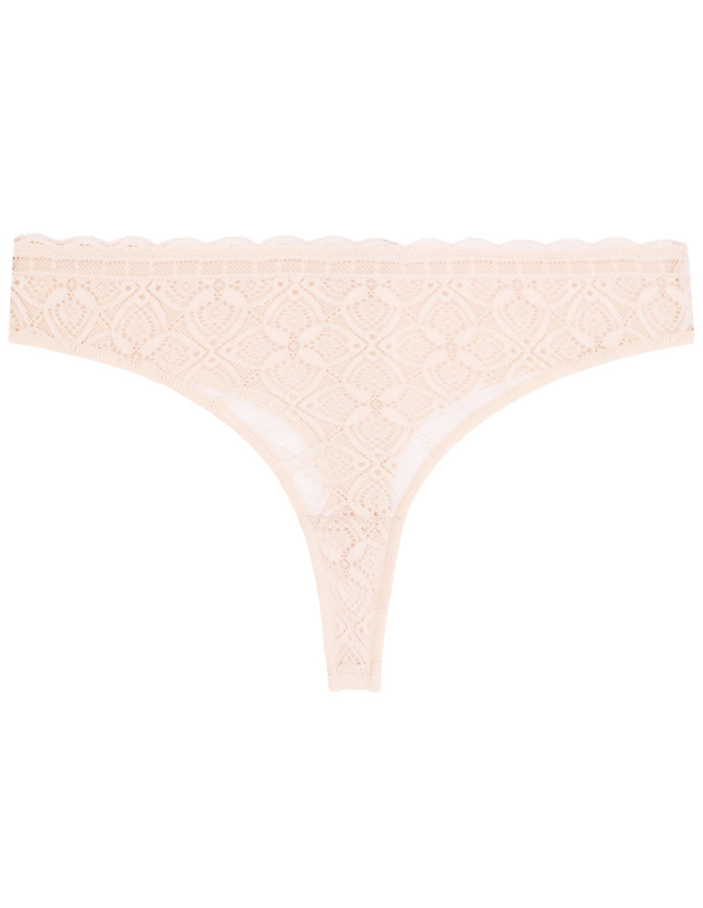 Stringi - Majtki damskie stringi z miękkiej koronki 6-pak WIELOKOLOROWY  - produkt moraj.pl 7