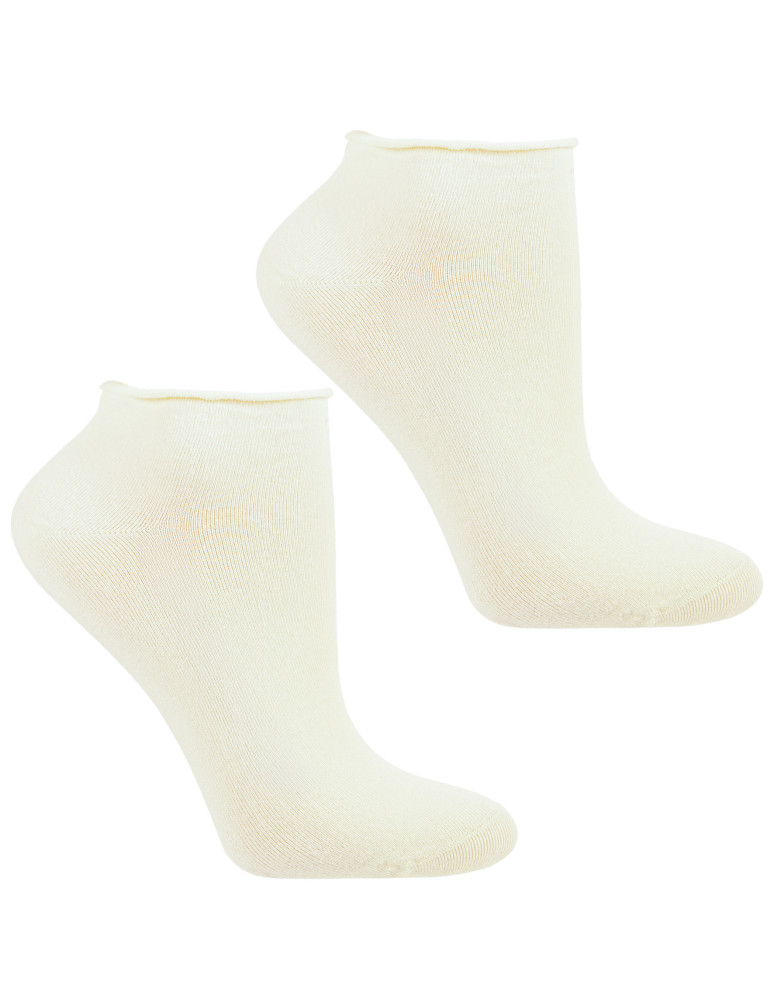 Za kostkę - Skarpetki damskie pastelowe bezuciskowe WIELOKOLOROWY  - produkt moraj.pl 3