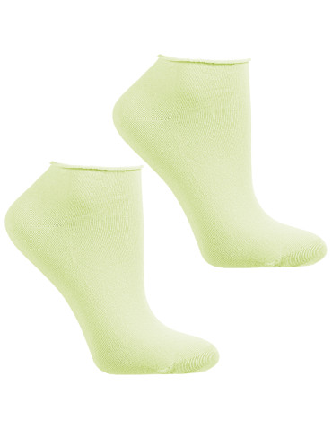 Za kostkę - Skarpetki damskie pastelowe bezuciskowe WIELOKOLOROWY - produkt 5