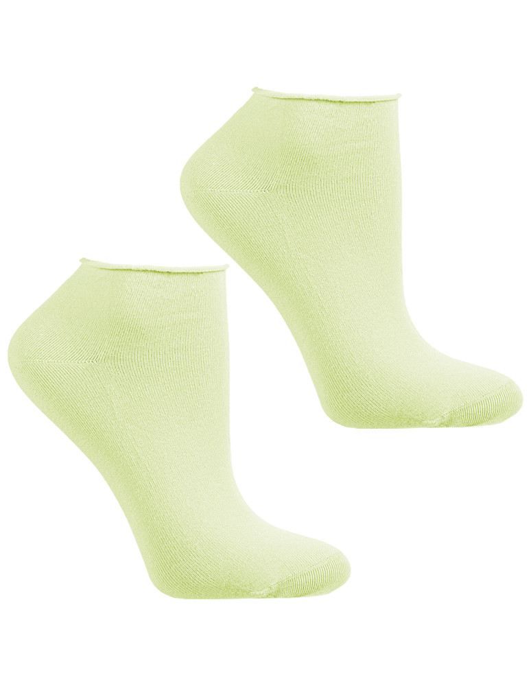 Za kostkę - Skarpetki damskie pastelowe bezuciskowe WIELOKOLOROWY  - produkt moraj.pl 5