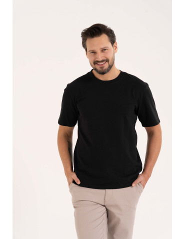 Koszulka męska t-shirt z bawełny czesanej
