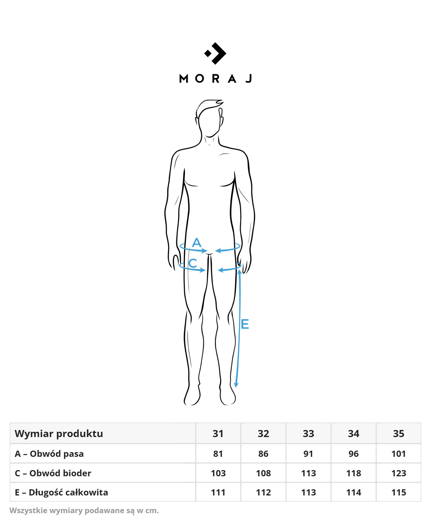 Męskie jeansy klasyczne spodnie