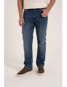 Męskie jeansy klasyczne spodnie NIEBIESKI
