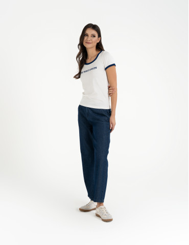 Koszulki i T-shirty - Koszulka damska t-shirt Slim Fit z napisami WZÓR 4 - produkt 8