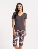 Piżama damska dwuczęściowa z wiskozy