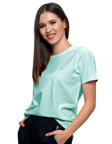 Koszulki i T-shirty - Koszulka damska bawełna Premium T-shirt dekolt okrągły BIAŁY - produkt 50