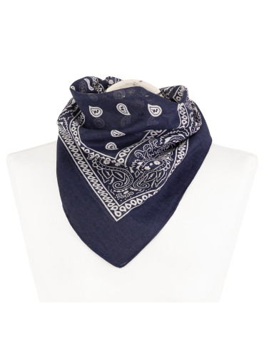 Bandana chusta bawełniana - GRANATOWY