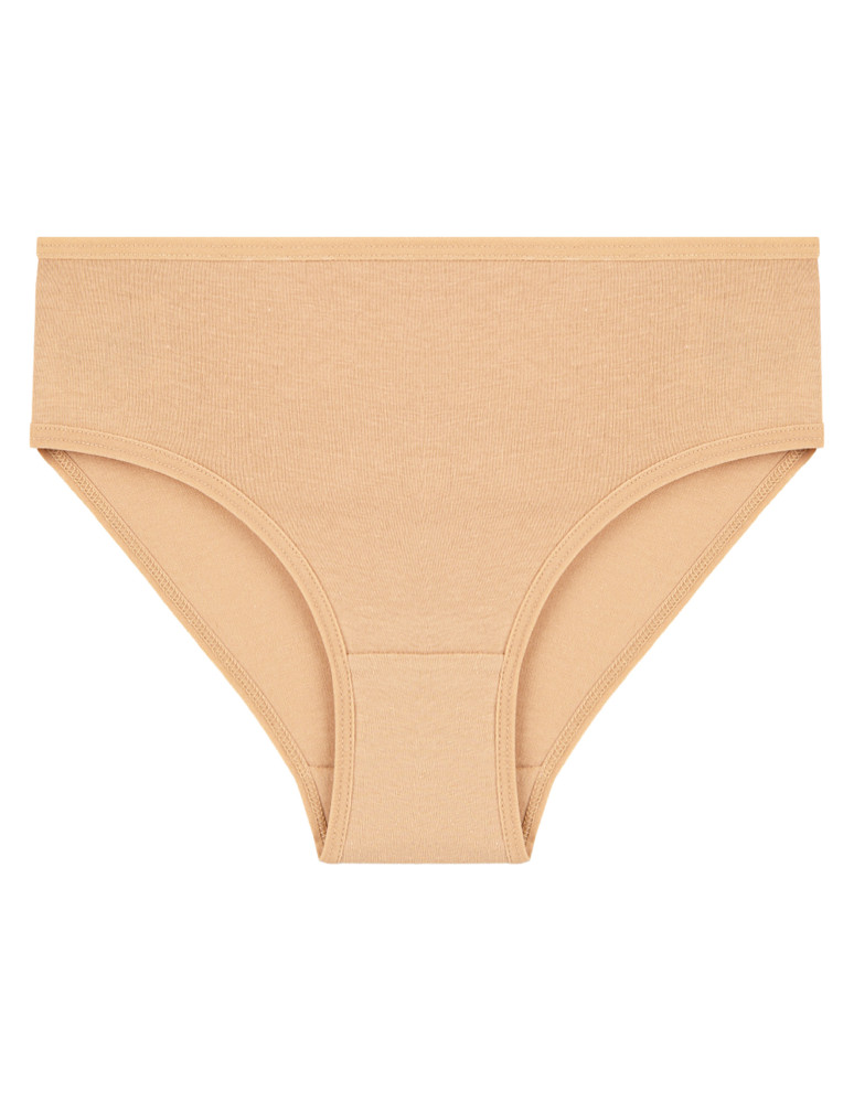 Figi - Figi dziewczęce bawełniane w delikatne wzory 4-pak WIELOKOLOROWY  - produkt moraj.pl 2