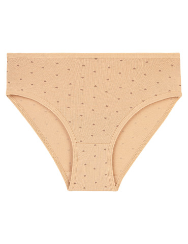 Figi - Figi dziewczęce bawełniane w delikatne wzory 4-pak WIELOKOLOROWY - produkt 4