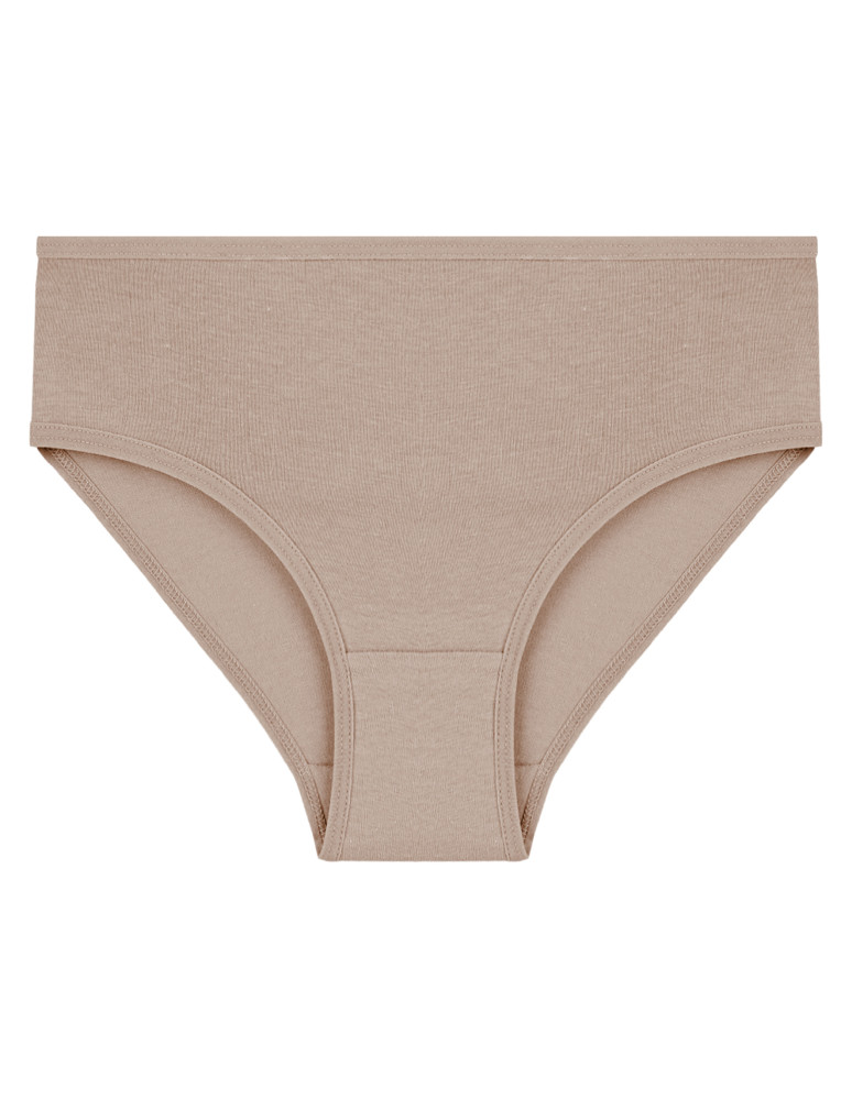 Figi - Figi dziewczęce bawełniane w delikatne wzory 4-pak WIELOKOLOROWY  - produkt moraj.pl 5