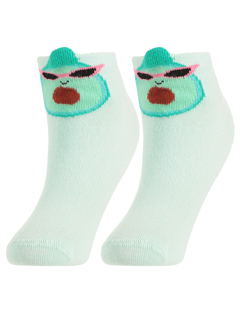 Stopki - Dziewczęce stopki skarpetki z uroczymi wzorami 4-pak WIELOKOLOROWY  - produkt moraj.pl 9