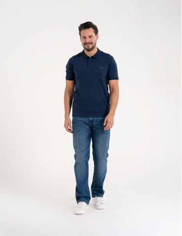 Polo - Męska koszulka polo z krótkim rękawem GRANATOWY - produkt 5