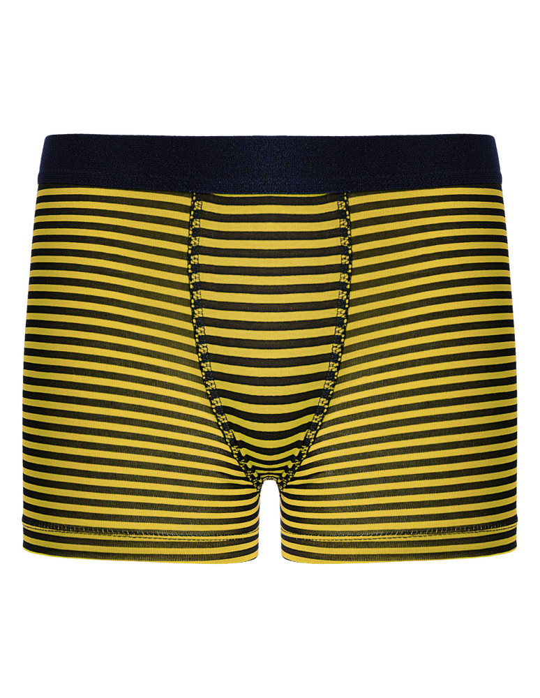 Bokserki - Bokserki chłopięce bawełniane kolorowe w paski 4-pak WIELOKOLOROWY - produkt moraj.pl 3