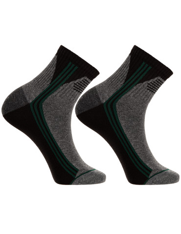 Skarpetki za kostkę - Męskie skarpety bawełniane za kostkę 12-pak WIELOKOLOROWY - produkt 3