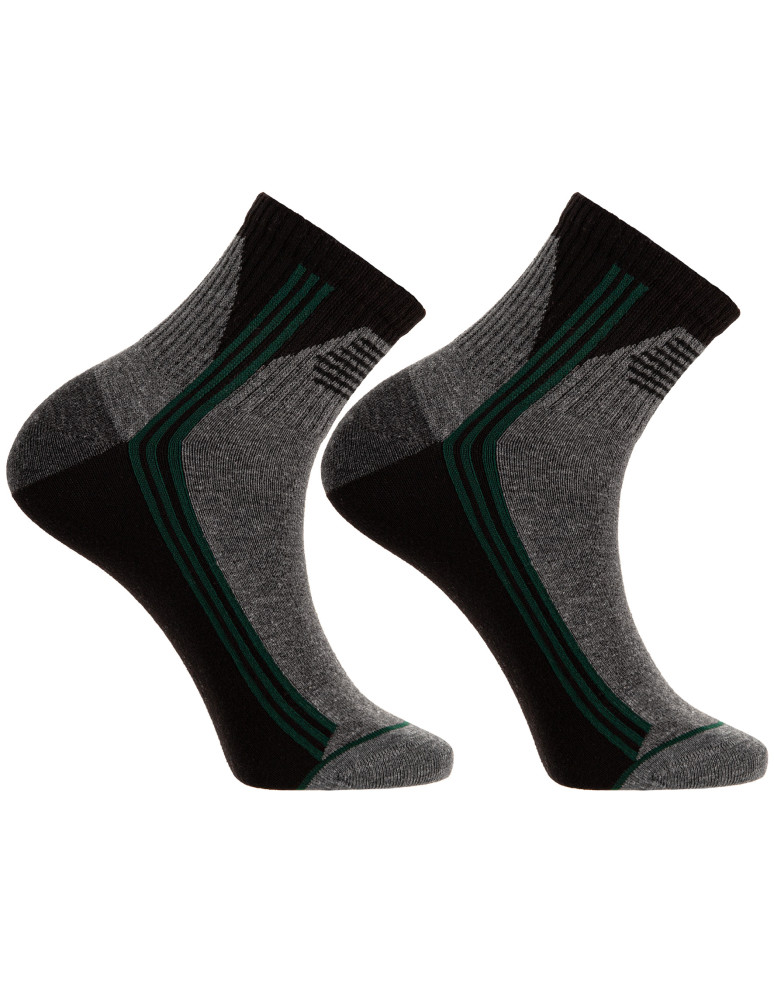 Skarpetki za kostkę - Męskie skarpety bawełniane za kostkę 12-pak WIELOKOLOROWY  - produkt moraj.pl 3