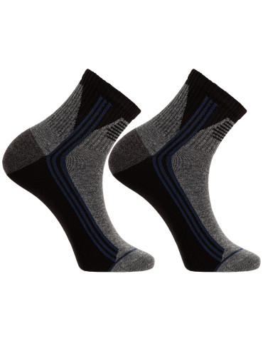 Skarpetki za kostkę - Męskie skarpety bawełniane za kostkę 12-pak WIELOKOLOROWY - produkt 4