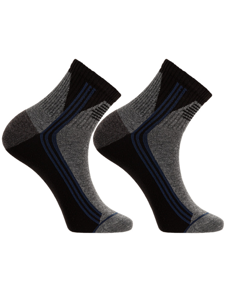 Skarpetki za kostkę - Męskie skarpety bawełniane za kostkę 12-pak WIELOKOLOROWY  - produkt moraj.pl 4