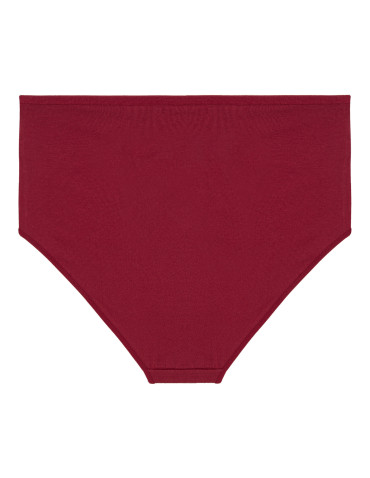 Majtki z wysokim stanem - Majtki damskie maxi bikini Plus Size z koronką 6-pak WIELOKOLOROWY - produkt 4