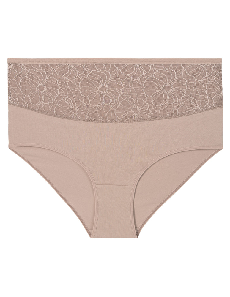 Majtki z wysokim stanem - Majtki damskie maxi bikini Plus Size z koronką 6-pak WIELOKOLOROWY  - produkt moraj.pl 5