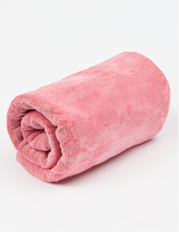 Mikrofibra - Mały ręcznik z mikrofibry 50x100 cm RÓŻOWY - produkt 1