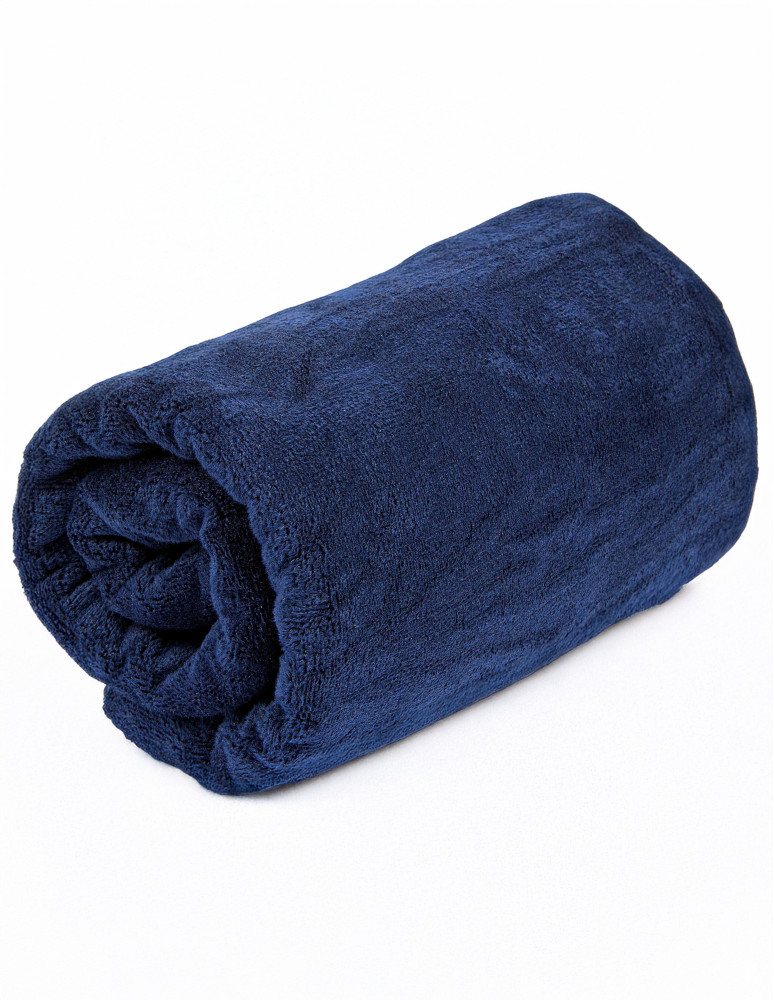 Mikrofibra - Mały ręcznik z mikrofibry 50x100 cm GRANATOWY - produkt moraj.pl 1