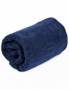 Mały ręcznik z mikrofibry 50x100 cm GRANATOWY