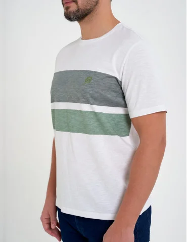 T-shirt męski bawełniany z krótkim rękawem - produkt 2