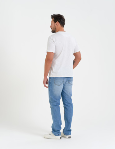 Koszulki z krótkim rękawem - T-shirt męski bawełniany z krótkim rękawem WZÓR 1 - produkt 7