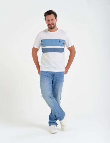 Koszulki z krótkim rękawem - T-shirt męski bawełniany z krótkim rękawem WZÓR 1 - produkt 6