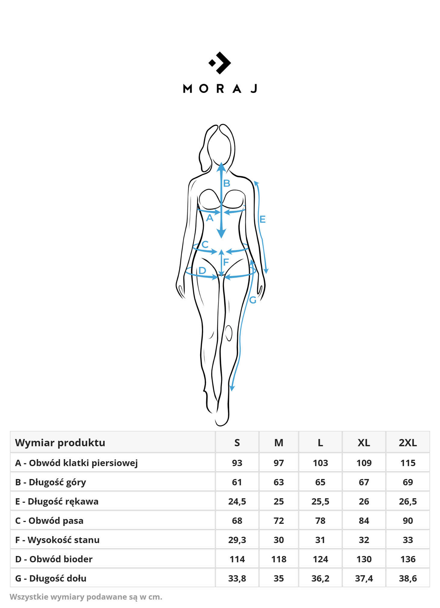 Piżama damska z krótkim rękawem w motyw morski