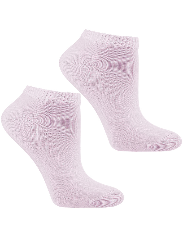 Stopki klasyczne - Skarpetki damskie stopki bawełniane z lyocellu 3-pak WIELOKOLOROWY  - produkt moraj.pl 2