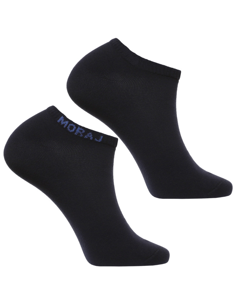 Stopki klasyczne - Skarpetki męskie stopki klasyczne gładkie 3-pak WIELOKOLOROWY  - produkt moraj.pl 2