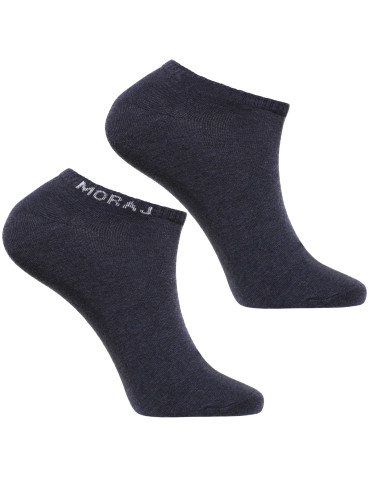 Stopki klasyczne - Skarpetki męskie stopki klasyczne gładkie 3-pak WIELOKOLOROWY - produkt 3