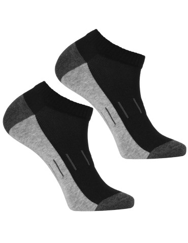 Stopki klasyczne - Skarpety męskie stopki ze wzmocnieniem 3-pak WIELOKOLOROWY - produkt 4