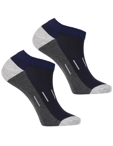 Skarpety męskie stopki ze wzmocnieniem 3-pak  - produkt 2