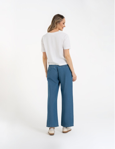 Koszulki z krótkim rękawem - Koszulka damska bawełniana z krótkim rękawem i nadrukiem WZÓR 2 - produkt 8