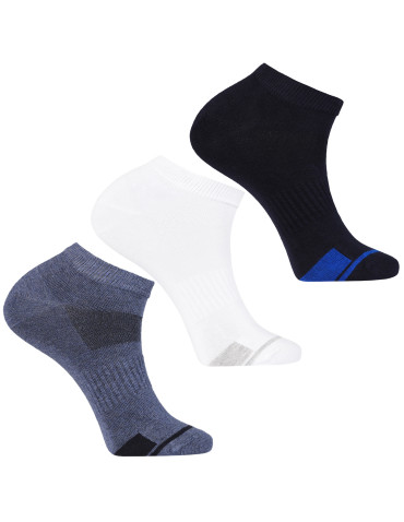 Skarpety męskie stopki ze ściągaczem bawełniane 3-pak