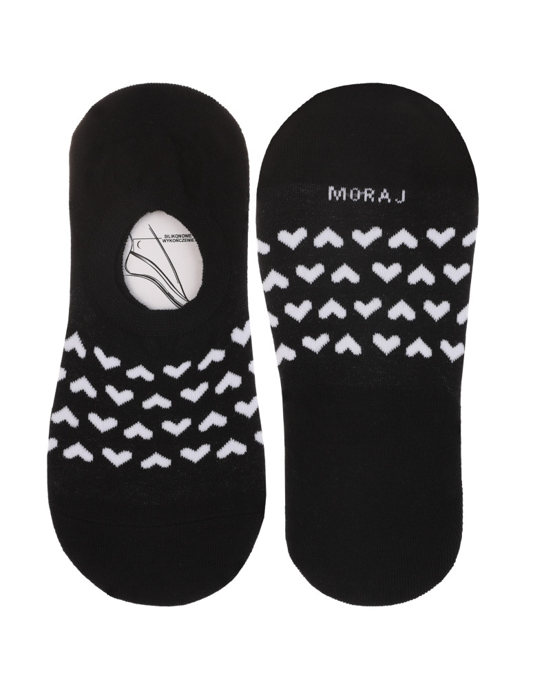 Niskie stopki - Skarpetki stopki damskie typu niskie bawełniane 3-pak WIELOKOLOROWY  - produkt moraj.pl 2