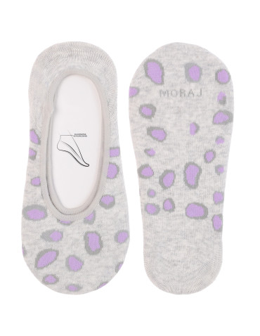 Skarpetki damskie niskie stopki silikonowe wykończenie 3-pak  - produkt 2