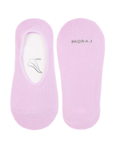 Niskie stopki - Skarpetki damskie niskie stopki silikonowe wykończenie 3-pak WIELOKOLOROWY - produkt 3