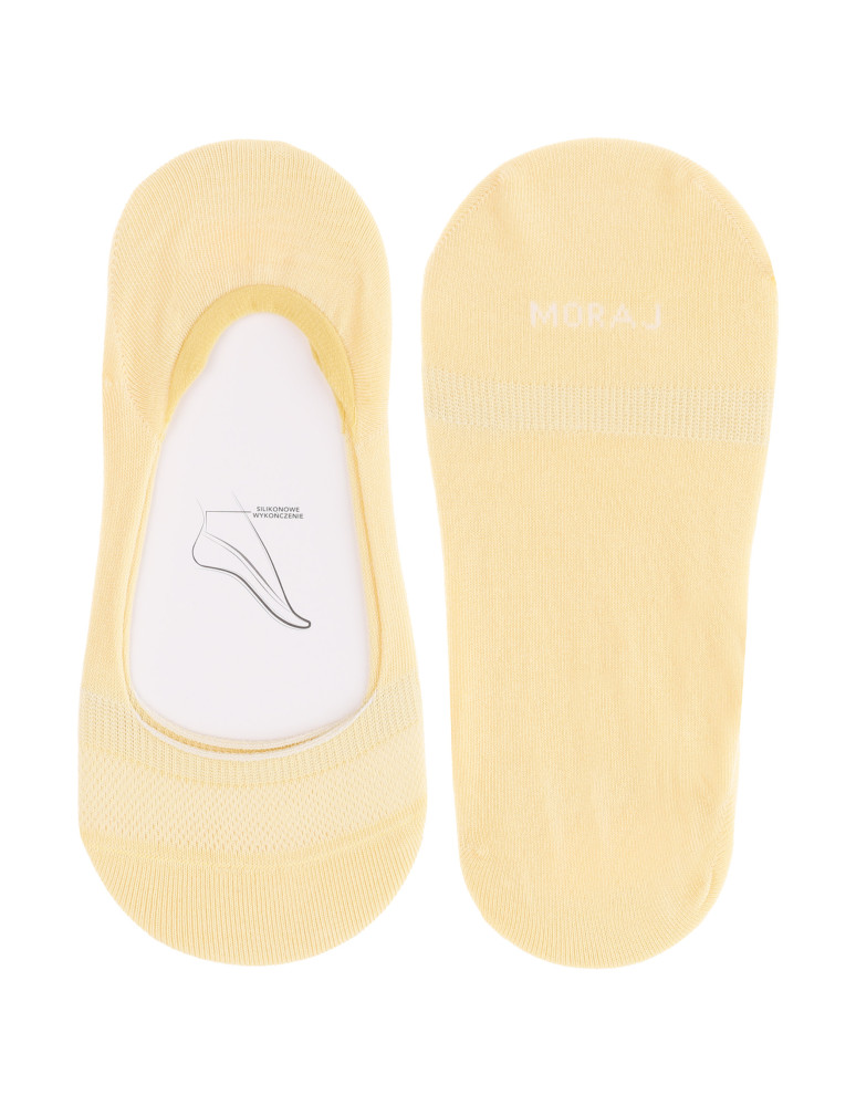 Niskie stopki - Damskie niskie stopki bez wzoru pastelowe z lyocell 3-pak WIELOKOLOROWY  - produkt moraj.pl 4