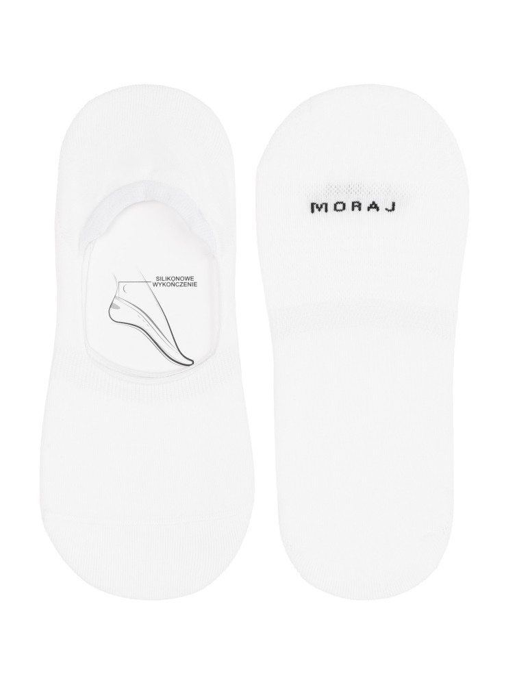 Skarpety damskie - Skarpety niskie stopki unisex basic bez wzoru 12-pak WIELOKOLOROWY  - produkt moraj.pl 3