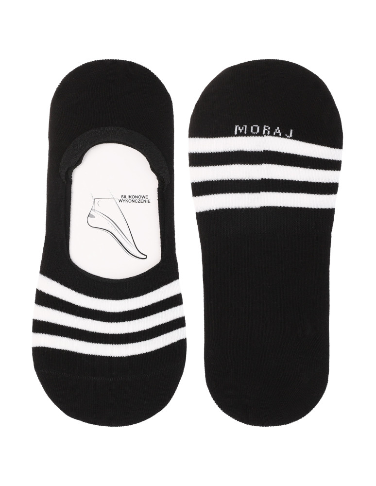 Niskie stopki - Niskie stopki damskie basic w paski 12-pak WIELOKOLOROWY  - produkt moraj.pl 4