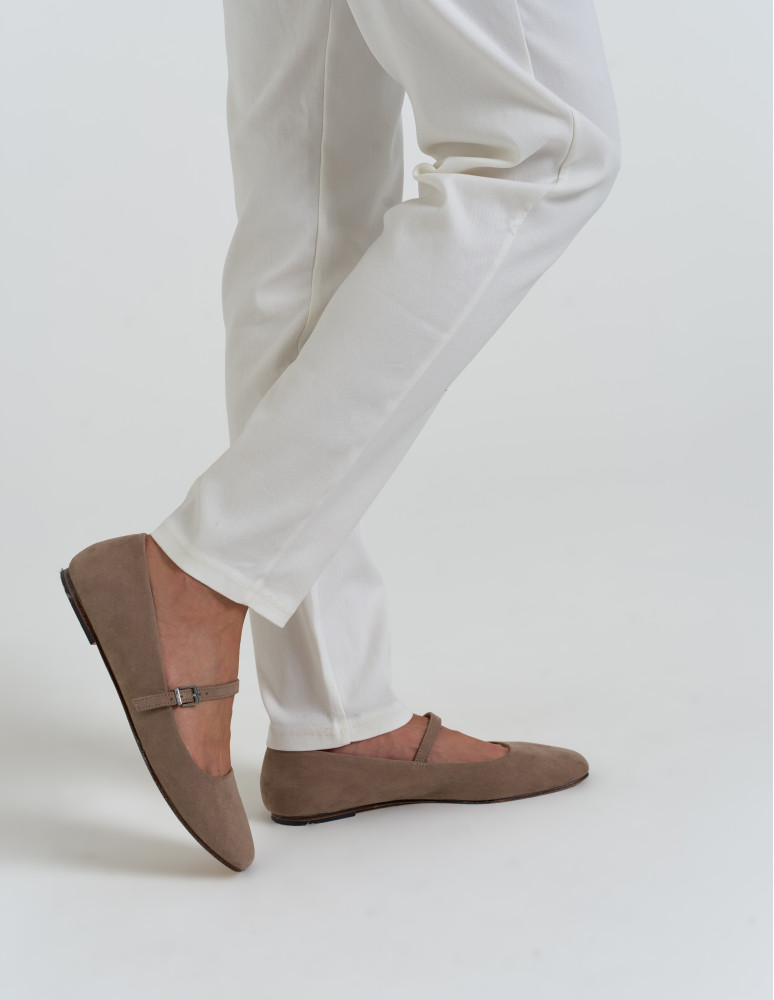 Spodnie damskie - Spodnie damskie joggery elastyczne z wiązaniem BIAŁY  - produkt moraj.pl 5