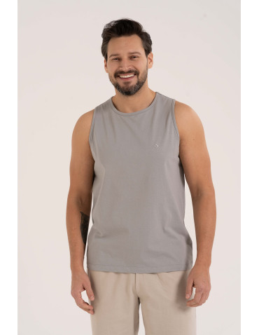 Tank top męski bawełniany koszulka bez rękawów